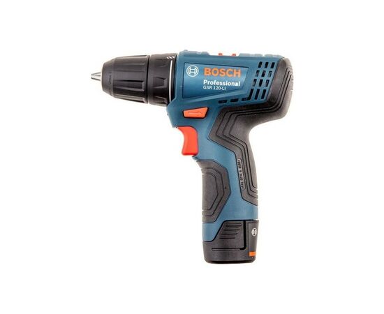 Шуруповерт Bosch GSR 120-LI Professional, 2*2Аh (0.601.9G8.000), зображення 2 Шуруповерт Bosch GSR 120-LI Professional, 2*2Аh (0.601.9G8.000), зображення 2
