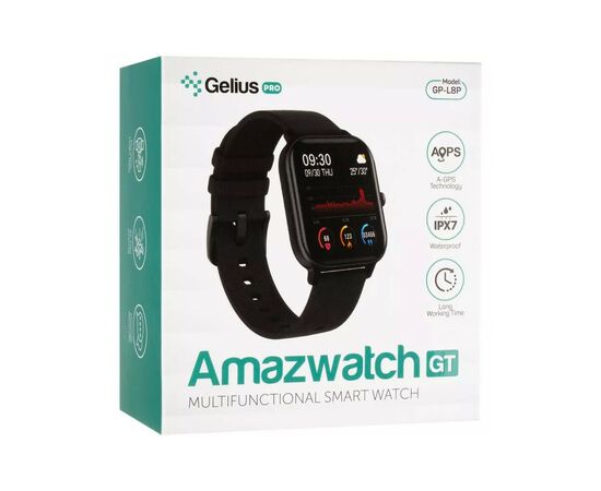 Смарт-часы Gelius Pro (AMAZWATCH GT) (IPX7) Black, изображение 10 Смарт-часы Gelius Pro (AMAZWATCH GT) (IPX7) Black, изображение 10