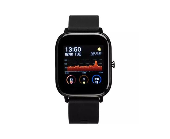 Смарт-часы Gelius Pro (AMAZWATCH GT) (IPX7) Black, изображение 2 Смарт-часы Gelius Pro (AMAZWATCH GT) (IPX7) Black, изображение 2