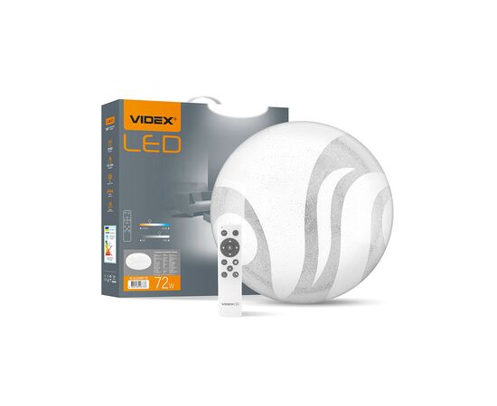 Светильник Videx LED WAVE 72W 280 (VL-CLS1997-72), изображение 2 Светильник Videx LED WAVE 72W 280 (VL-CLS1997-72), изображение 2