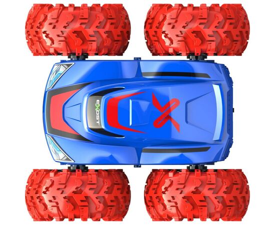Радиоуправляемая игрушка Silverlit Exost 360 CROSS II, 118 2,4 ГГц, красная (20257-2), изображение 11 Радиоуправляемая игрушка Silverlit Exost 360 CROSS II, 118 2,4 ГГц, красная (20257-2), изображение 11