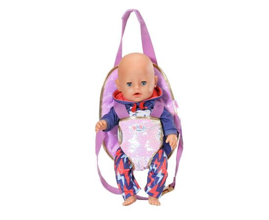 Аксессуар к кукле Zapf Рюкзак-кенгуру Baby Born День Рождения - Прогулка (831113), изображение 4 Аксессуар к кукле Zapf Рюкзак-кенгуру Baby Born День Рождения - Прогулка (831113), изображение 4