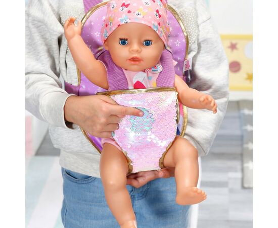 Аксессуар к кукле Zapf Рюкзак-кенгуру Baby Born День Рождения - Прогулка (831113), изображение 8 Аксессуар к кукле Zapf Рюкзак-кенгуру Baby Born День Рождения - Прогулка (831113), изображение 8