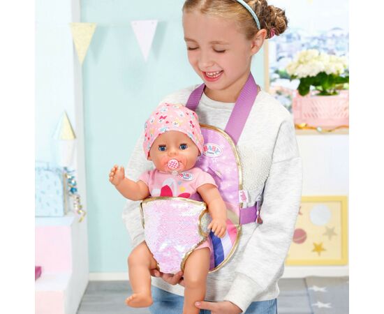 Аксессуар к кукле Zapf Рюкзак-кенгуру Baby Born День Рождения - Прогулка (831113), изображение 9 Аксессуар к кукле Zapf Рюкзак-кенгуру Baby Born День Рождения - Прогулка (831113), изображение 9