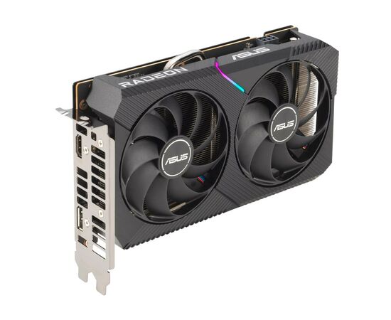 Видеокарта ASUS Radeon RX 6500 XT 4Gb DUAL OC (DUAL-RX6500XT-O4G), изображение 10 Видеокарта ASUS Radeon RX 6500 XT 4Gb DUAL OC (DUAL-RX6500XT-O4G), изображение 10