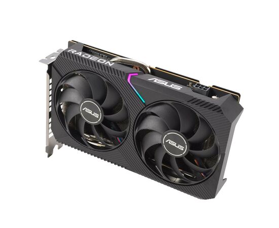 Видеокарта ASUS Radeon RX 6500 XT 4Gb DUAL OC (DUAL-RX6500XT-O4G), изображение 9 Видеокарта ASUS Radeon RX 6500 XT 4Gb DUAL OC (DUAL-RX6500XT-O4G), изображение 9