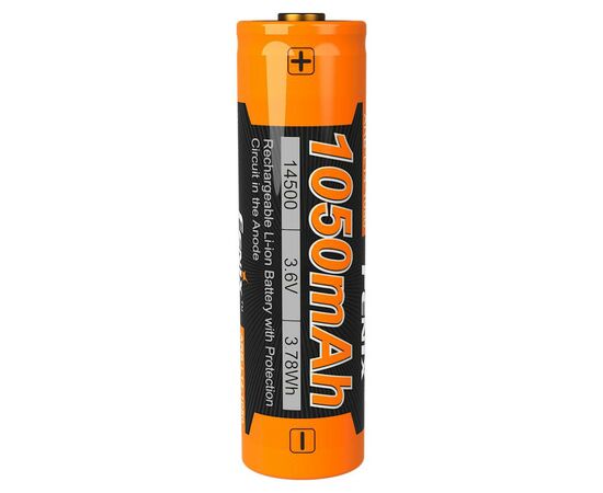 Аккумулятор Fenix 14500 1050 mAh (ARB-L14-1050), изображение 2 Аккумулятор Fenix 14500 1050 mAh (ARB-L14-1050), изображение 2