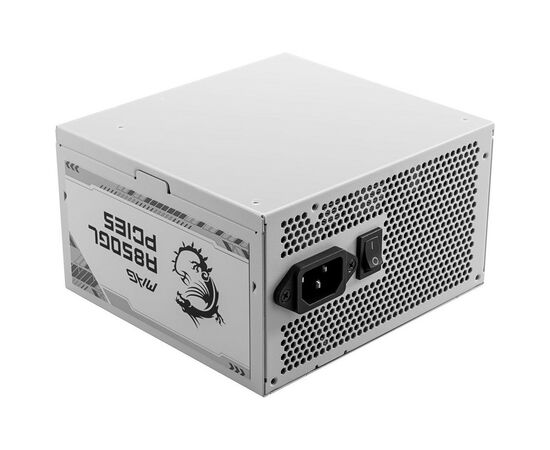 Блок питания MSI 850W (MAG A850GL PCIE5 WHITE), изображение 11 Блок питания MSI 850W (MAG A850GL PCIE5 WHITE), изображение 11