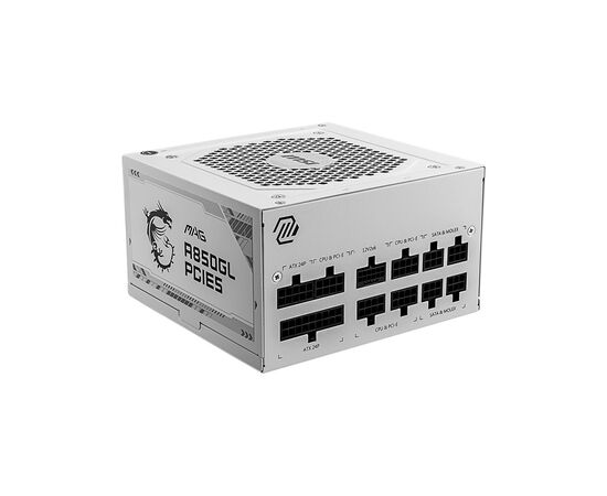 Блок питания MSI 850W (MAG A850GL PCIE5 WHITE)