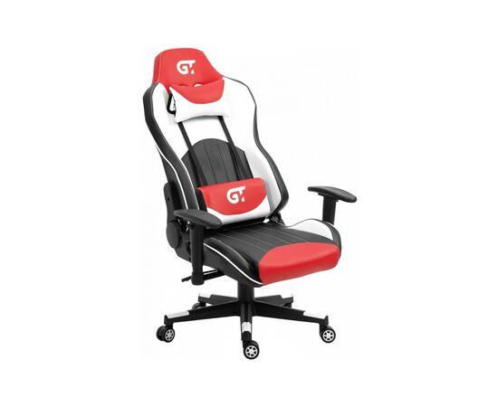 Кресло игровое GT Racer X-5813 Black/Red/White, изображение 6 Кресло игровое GT Racer X-5813 Black/Red/White, изображение 6