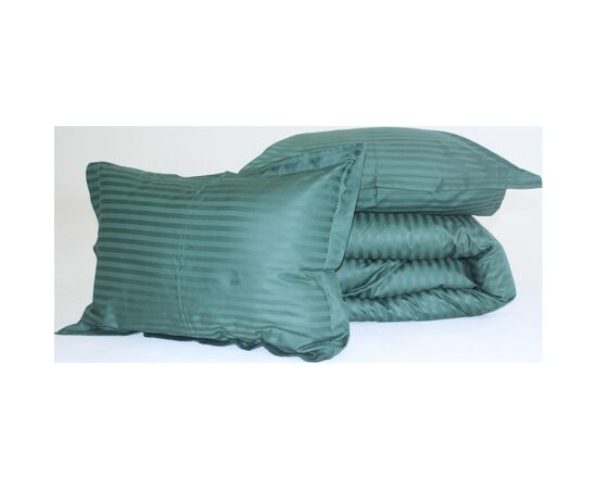 Постельное белье MirSon SatinStripe 30-0017Green 160х220 Полуторный Евро (2200005254073), изображение 9 Постельное белье MirSon SatinStripe 30-0017Green 160х220 Полуторный Евро (2200005254073), изображение 9
