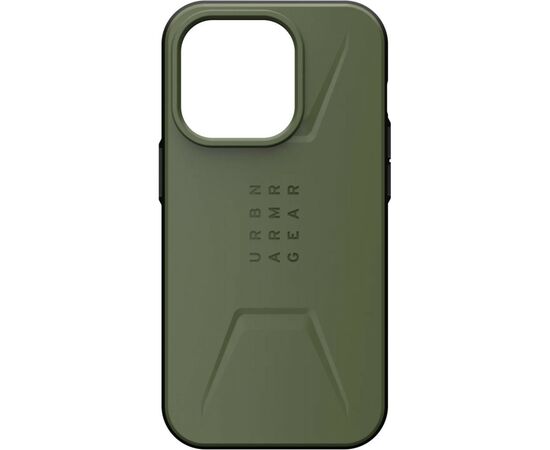 Чехол для моб. телефона Uag Apple iPhone 14 Pro Civilian Magsafe, Olive (114038117272), изображение 9