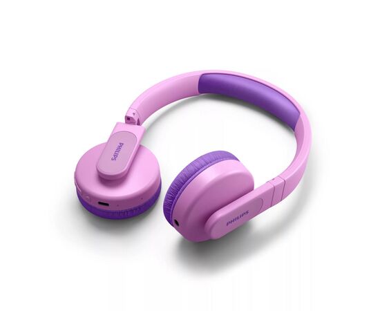 Наушники Philips Kids TAK4206 On-ear Colored light panels Wireless Pink (TAK4206PK/00), изображение 12 Наушники Philips Kids TAK4206 On-ear Colored light panels Wireless Pink (TAK4206PK/00), изображение 12