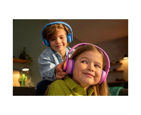 Наушники Philips Kids TAK4206 On-ear Colored light panels Wireless Pink (TAK4206PK/00), изображение 2 Наушники Philips Kids TAK4206 On-ear Colored light panels Wireless Pink (TAK4206PK/00), изображение 2