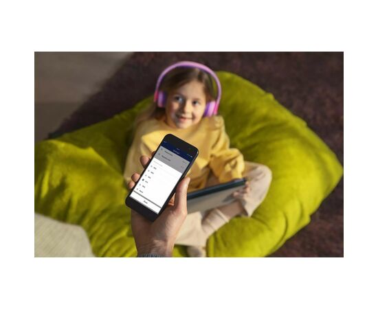 Наушники Philips Kids TAK4206 On-ear Colored light panels Wireless Pink (TAK4206PK/00), изображение 5 Наушники Philips Kids TAK4206 On-ear Colored light panels Wireless Pink (TAK4206PK/00), изображение 5