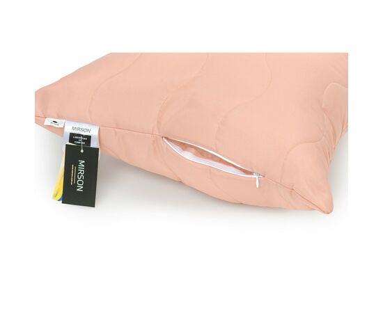 Одеяло MirSon Набор хлопковый Всесезонный №1747 Eco Light Coral Одеяло 172x205 + подушка 50x70 средняя (2200003710755), изображение 7