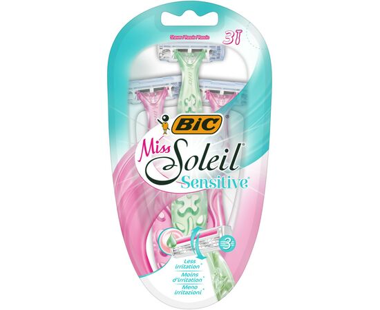 Бритва Bic Miss Soleil Sensitive 3 шт. (3086123519176)