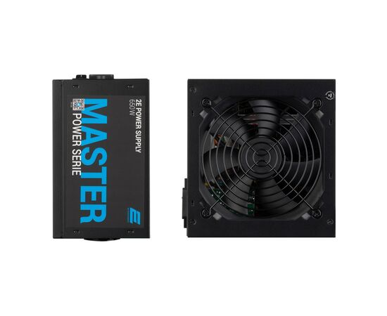 Блок питания 2E MASTER POWER (650W), >80, 80+ White, 120mm, 1xMB 24pin(20+4), 1xCPU 8pin(4+4), 3xMolex, 5xSATA, (2E-MP650-120APFC), изображение 2 Блок питания 2E MASTER POWER (650W), >80, 80+ White, 120mm, 1xMB 24pin(20+4), 1xCPU 8pin(4+4), 3xMolex, 5xSATA, (2E-MP650-120APFC), изображение 2