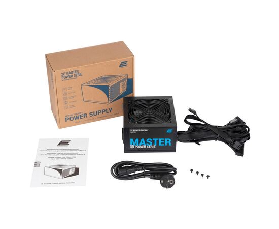 Блок питания 2E MASTER POWER (650W), >80, 80+ White, 120mm, 1xMB 24pin(20+4), 1xCPU 8pin(4+4), 3xMolex, 5xSATA, (2E-MP650-120APFC), изображение 9 Блок питания 2E MASTER POWER (650W), >80, 80+ White, 120mm, 1xMB 24pin(20+4), 1xCPU 8pin(4+4), 3xMolex, 5xSATA, (2E-MP650-120APFC), изображение 9