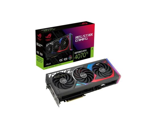 Відеокарта ASUS GeForce RTX4070Ti 12Gb ROG STRIX OC GAMING (ROG-STRIX-RTX4070TI-O12G-GAMING)