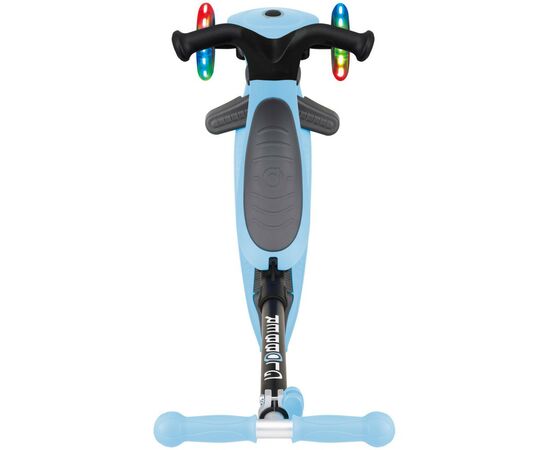 Самокат Globber Go Up Foldable Plus Lights пастельно-синій (743-200), зображення 12 Самокат Globber Go Up Foldable Plus Lights пастельно-синій (743-200), зображення 12