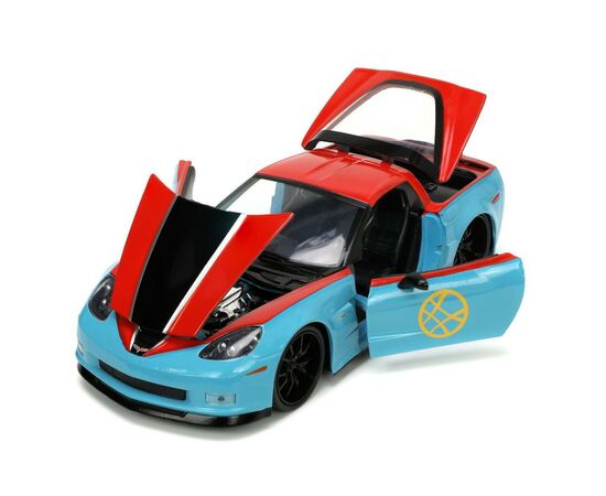 Машина Jada металева Марвел Шевроле Корвет із фігуркою Доктора Стренджа 1:24 (253225024), зображення 10 Машина Jada металева Марвел Шевроле Корвет із фігуркою Доктора Стренджа 1:24 (253225024), зображення 10