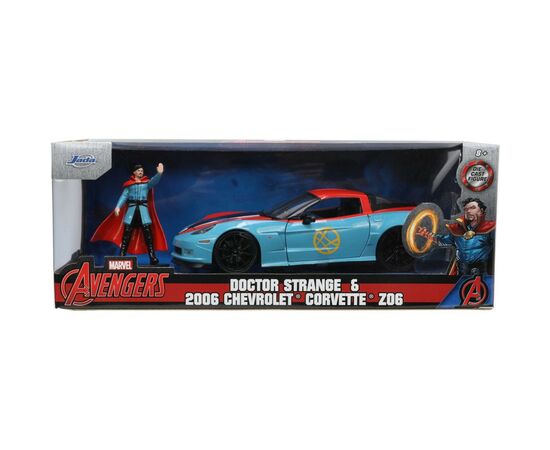 Машина Jada металева Марвел Шевроле Корвет із фігуркою Доктора Стренджа 1:24 (253225024), зображення 12 Машина Jada металева Марвел Шевроле Корвет із фігуркою Доктора Стренджа 1:24 (253225024), зображення 12