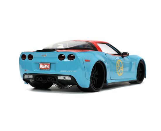 Машина Jada металева Марвел Шевроле Корвет із фігуркою Доктора Стренджа 1:24 (253225024), зображення 9 Машина Jada металева Марвел Шевроле Корвет із фігуркою Доктора Стренджа 1:24 (253225024), зображення 9