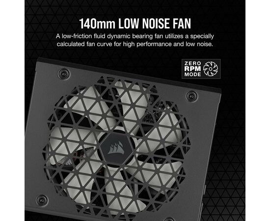 Блок питания Corsair 1200W RM1200x Shift PCIE5 (CP-9020254-EU), изображение 9 Блок питания Corsair 1200W RM1200x Shift PCIE5 (CP-9020254-EU), изображение 9