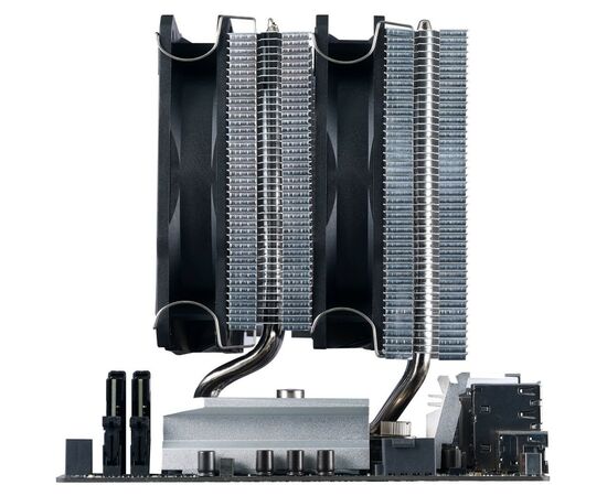 Кулер для процессора Silver Stone Hydrogon (SST-HYD120-ARGB-V2), изображение 12 Кулер для процессора Silver Stone Hydrogon (SST-HYD120-ARGB-V2), изображение 12