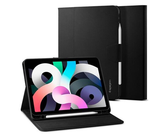 Чохол до планшета Spigen Apple iPad Air 10.9"(2022-2020) Liquid Air Folio, Black (ACS02246), зображення 2 Чохол до планшета Spigen Apple iPad Air 10.9"(2022-2020) Liquid Air Folio, Black (ACS02246), зображення 2