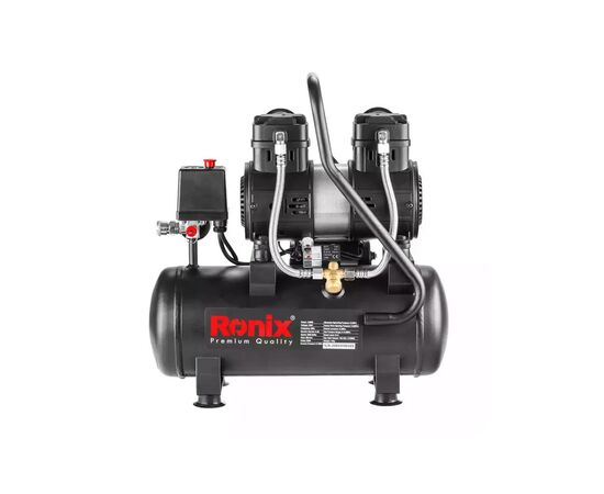 Компрессор Ronix 10л, 1280Вт (RC-1012), изображение 3 Компрессор Ronix 10л, 1280Вт (RC-1012), изображение 3