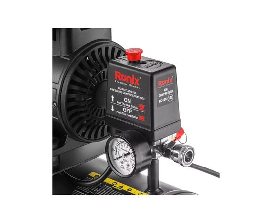 Компрессор Ronix 10л, 1280Вт (RC-1012), изображение 7 Компрессор Ronix 10л, 1280Вт (RC-1012), изображение 7