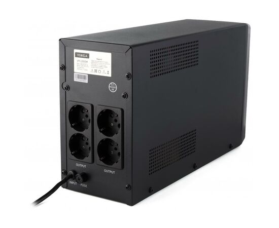Источник бесперебойного питания Vinga LCD 1500VA metal case (VPC-1500M), изображение 9 Источник бесперебойного питания Vinga LCD 1500VA metal case (VPC-1500M), изображение 9