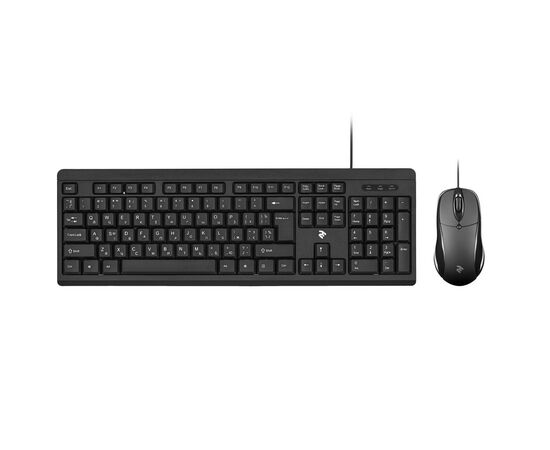 Комплект 2E MK401 USB Black (2E-MK401UB)