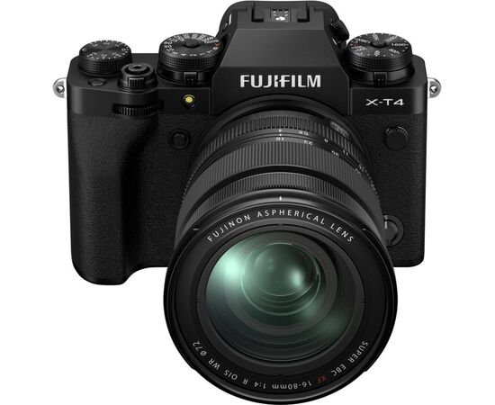 Цифровой фотоаппарат Fujifilm X-T4 + XF 16-80 F4 Kit Black (16651277), изображение 10 Цифровой фотоаппарат Fujifilm X-T4 + XF 16-80 F4 Kit Black (16651277), изображение 10
