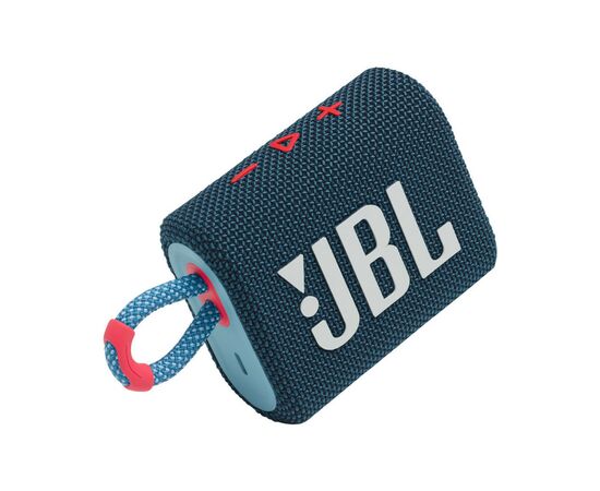 Акустическая система JBL Go 3 Blue Coral (JBLGO3BLUP), изображение 10 Акустическая система JBL Go 3 Blue Coral (JBLGO3BLUP), изображение 10