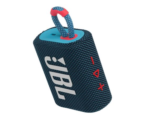 Акустическая система JBL Go 3 Blue Coral (JBLGO3BLUP), изображение 11 Акустическая система JBL Go 3 Blue Coral (JBLGO3BLUP), изображение 11
