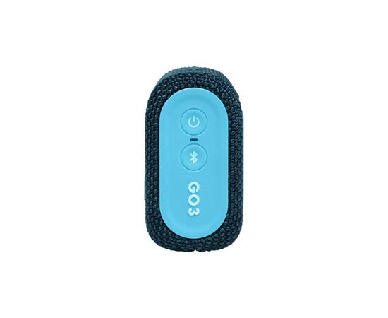 Акустическая система JBL Go 3 Blue Coral (JBLGO3BLUP), изображение 7 Акустическая система JBL Go 3 Blue Coral (JBLGO3BLUP), изображение 7