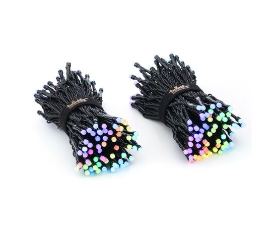 Гирлянда Twinkly Smart LED Strings RGBW 250, BT + WiFi, Gen II, IP44, кабель (TWS250SPP-BEU), изображение 2 Гирлянда Twinkly Smart LED Strings RGBW 250, BT + WiFi, Gen II, IP44, кабель (TWS250SPP-BEU), изображение 2