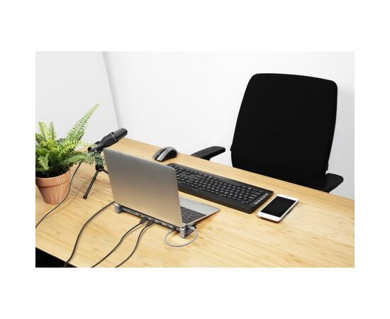 Концентратор Trust Dalyx Aluminium 10-in-1 USB-C Multi-port Dock (23417_TRUST), изображение 9 Концентратор Trust Dalyx Aluminium 10-in-1 USB-C Multi-port Dock (23417_TRUST), изображение 9