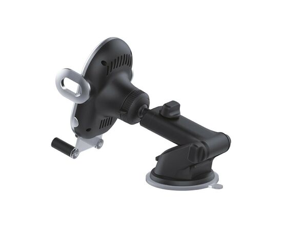 Универсальный автодержатель Gelius Pro Wally 3 Automatic WC-002 10W (Wireless Charger) Black (00000082798), изображение 3 Универсальный автодержатель Gelius Pro Wally 3 Automatic WC-002 10W (Wireless Charger) Black (00000082798), изображение 3