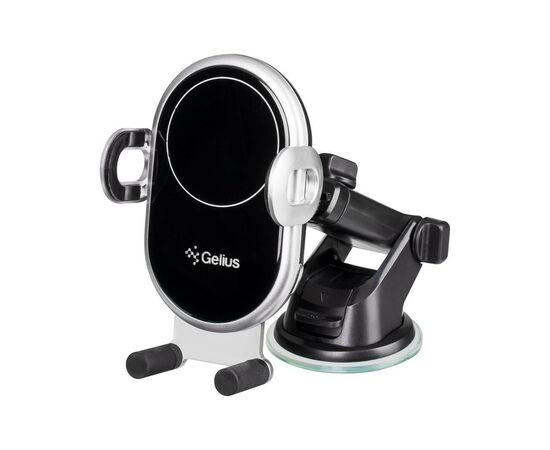 Универсальный автодержатель Gelius Pro Wally 3 Automatic WC-002 10W (Wireless Charger) Black (00000082798), изображение 8 Универсальный автодержатель Gelius Pro Wally 3 Automatic WC-002 10W (Wireless Charger) Black (00000082798), изображение 8