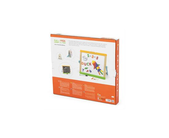 Набор для творчества Viga Toys доска магнитно-маркерная на подставке (44545), изображение 11 Набор для творчества Viga Toys доска магнитно-маркерная на подставке (44545), изображение 11