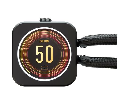 Система водного охлаждения Corsair iCUE H100i Elite LCD Display Liquid CPU (CW-9060061-WW), изображение 5 Система водного охлаждения Corsair iCUE H100i Elite LCD Display Liquid CPU (CW-9060061-WW), изображение 5