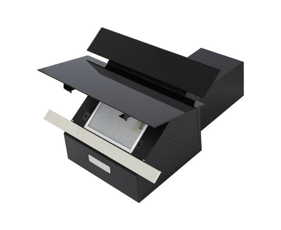 Вытяжка кухонная Interline STREAM BL A/60/GL/M, изображение 4 Вытяжка кухонная Interline STREAM BL A/60/GL/M, изображение 4