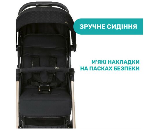 Коляска Chicco Ohlala 3 Black Re-Lux (79733.56), изображение 7 Коляска Chicco Ohlala 3 Black Re-Lux (79733.56), изображение 7