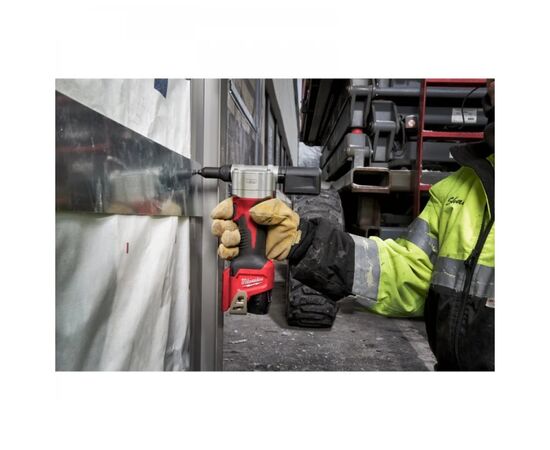Заклепочник Milwaukee M12 BPRT-0, 2,4-4,8мм (без АКБ и ЗУ) (4933464404), изображение 12 Заклепочник Milwaukee M12 BPRT-0, 2,4-4,8мм (без АКБ и ЗУ) (4933464404), изображение 12