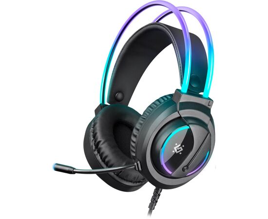 Навушники Defender Flame RGB Black (64555), зображення 2