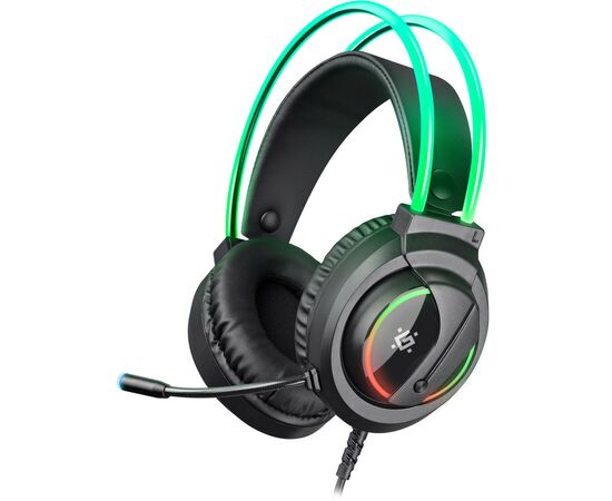 Навушники Defender Flame RGB Black (64555), зображення 3